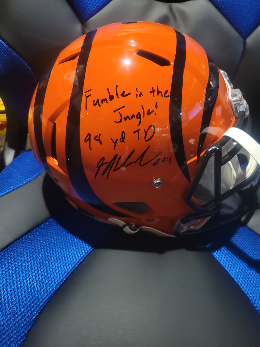 Sam Hubbard Cincinnati Bengals Autographed Speed Authentic Helmet - JSA  Authentic