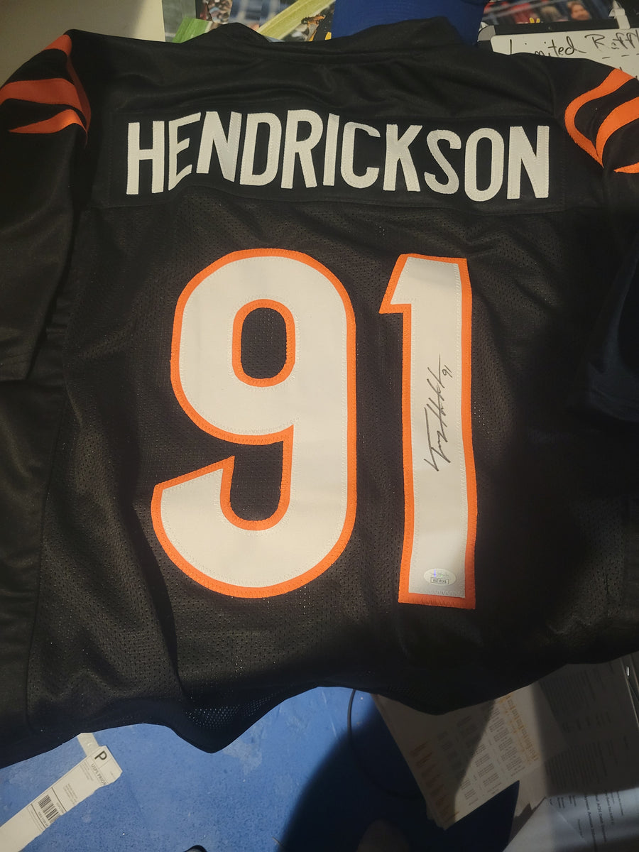 Trey Hendrickson Cincinnati Bengals Autographed Signed Orange Jersey - JSA  Authentic