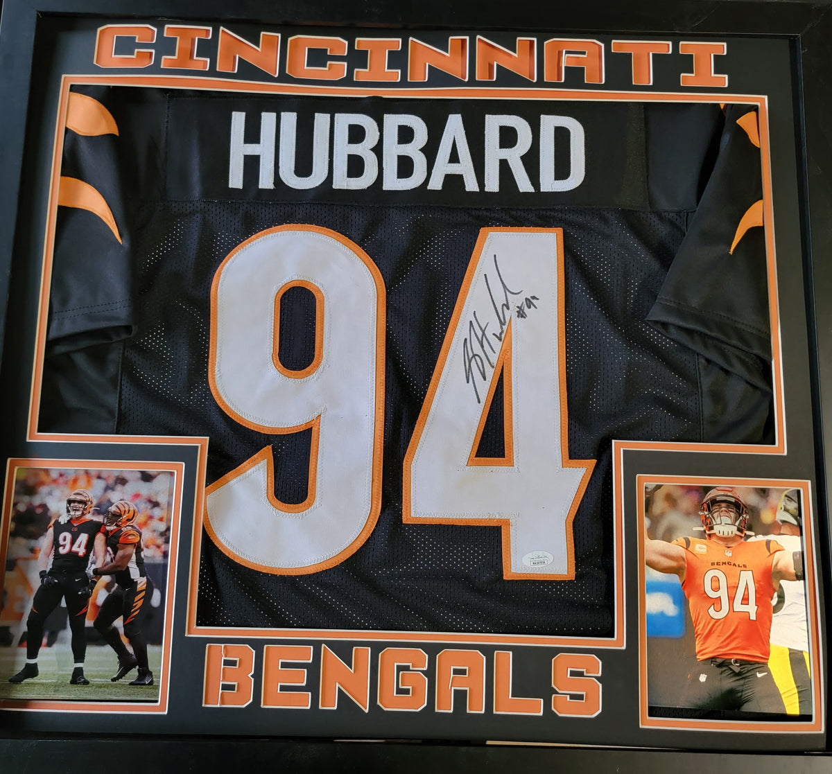 Sam Hubbard Cincinnati Bengals Fanatics Authentic Game-Used