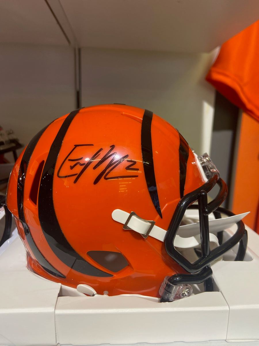 Evan McPherson Signed Bengals Speed Mini Helmet (JSA)